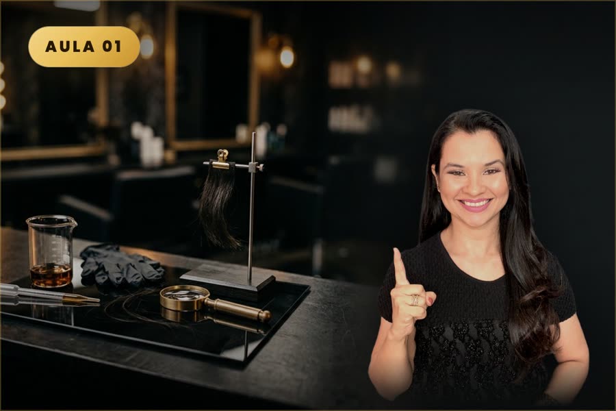 Aula 01 — avaliação do fio e teste de mecha, com Tatiane Rosa